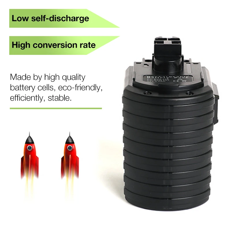 BAT020 BAT019 Power Tools Rechargeable Battery 24V 3500mAh NI-MH Battery for Bosch BAT021 2607335215 GBH24VSR GBH24VFR 11225VSR