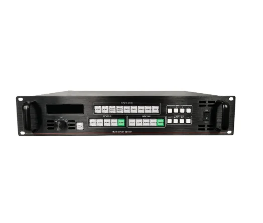 Huidu HDP902 led Video Splicing Processor which has 3-channel splicing and 1 channel monitoring output