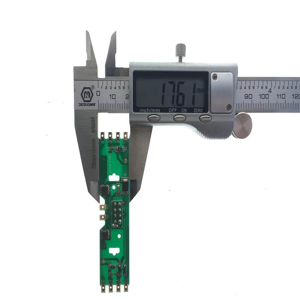 HO 1/87 Model Trein Stroomverdeelbord Met Status LED's Voor DC En AC Spanning Spoorweg Model Trein Accessoire Met Weerstand