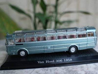 1958 Belgium 1:72 bus model car fans collection, gifts, souvenirs, car models