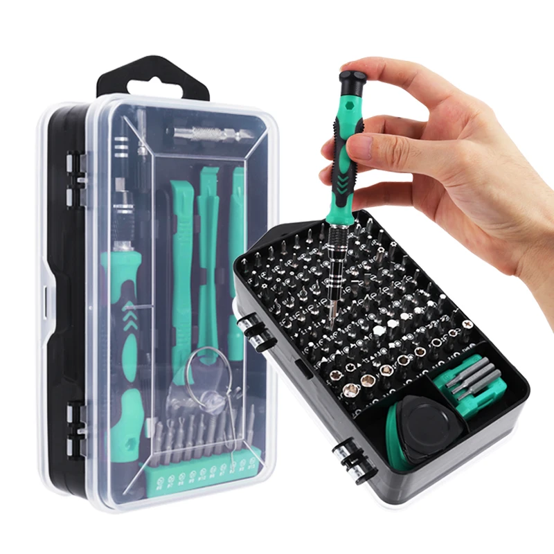 138 In 1 Screwdriver Kit Precision Magnetic Bits DIY Dismountable Screw Driver Set For Home PC Phone Repair Hand Tools Case