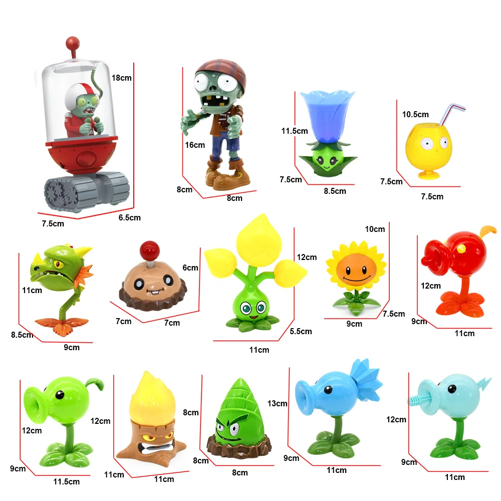 1 Pcs PLANTS VS ZOMBIES 2 PVZ Action Figure Shooting Light Sound Model Snow Pea Shooter Plants Game Electric Toy Gift For Kid