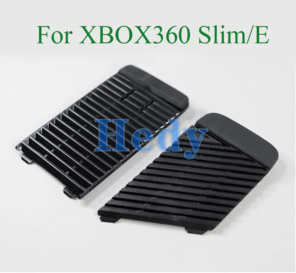 

10PCS Replacement Black HDD cover For Microsoft Xbox 360 S Slim Controller Hard Drive Cover for XBOX 360 E Plastic Case