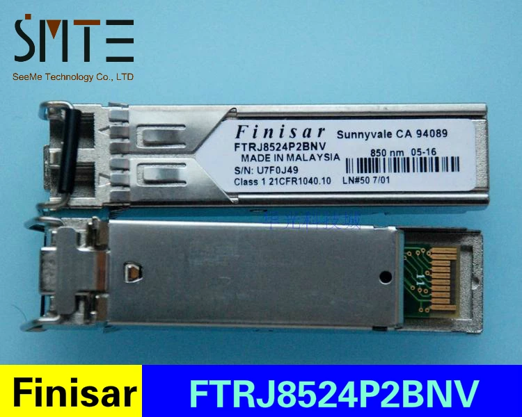 

Finisar FTRJ8524P2BNV 4G 850nm SFP fiber optical transceiver