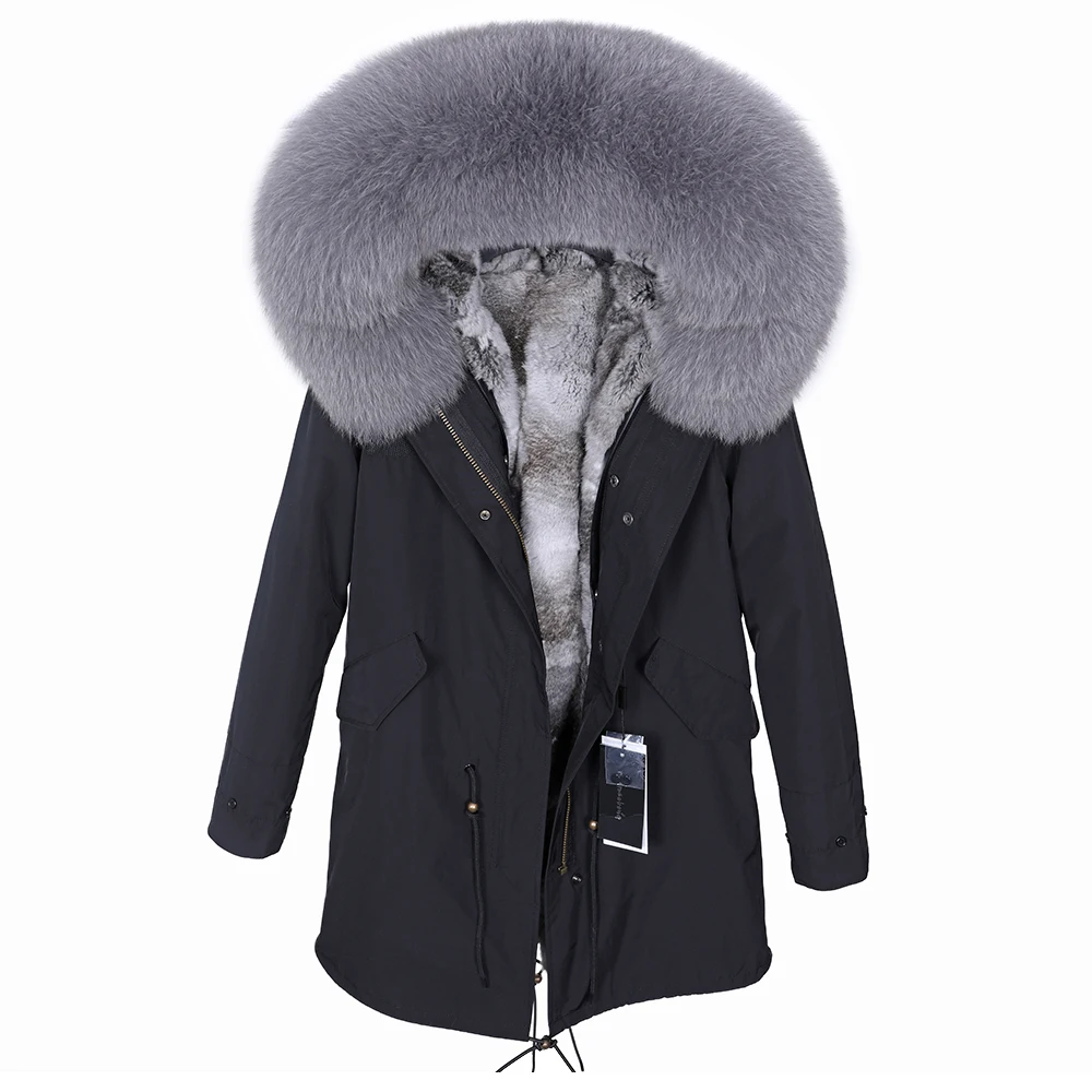 ฤดูหนาวเสื้อผ้าผู้หญิงขนสัตว์จริงขนสัตว์ธรรมชาติกระต่ายซับขนสัตว์เสื้อขนสัตว์