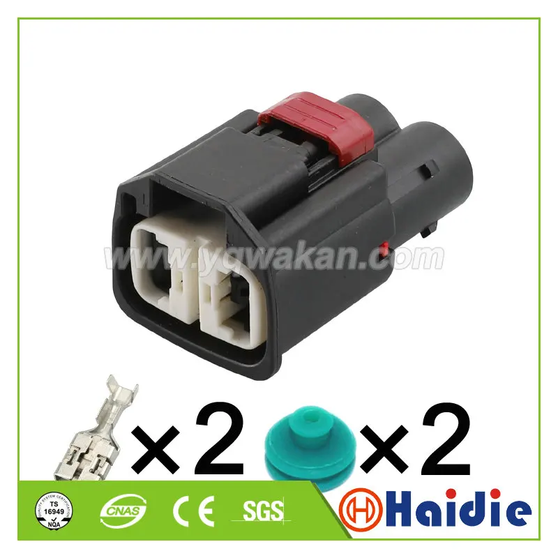 

2pin 9.5mm Electronic booster pump plug plastic waterproof wiring cable connector