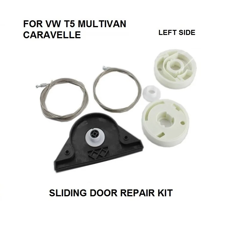 CAR STYLING FOR VW T5 MULTIVAN CARAVELLE ELECTRIC SLIDING DOOR REPAIR KIT LEFT SIDE ONWARDS 2003