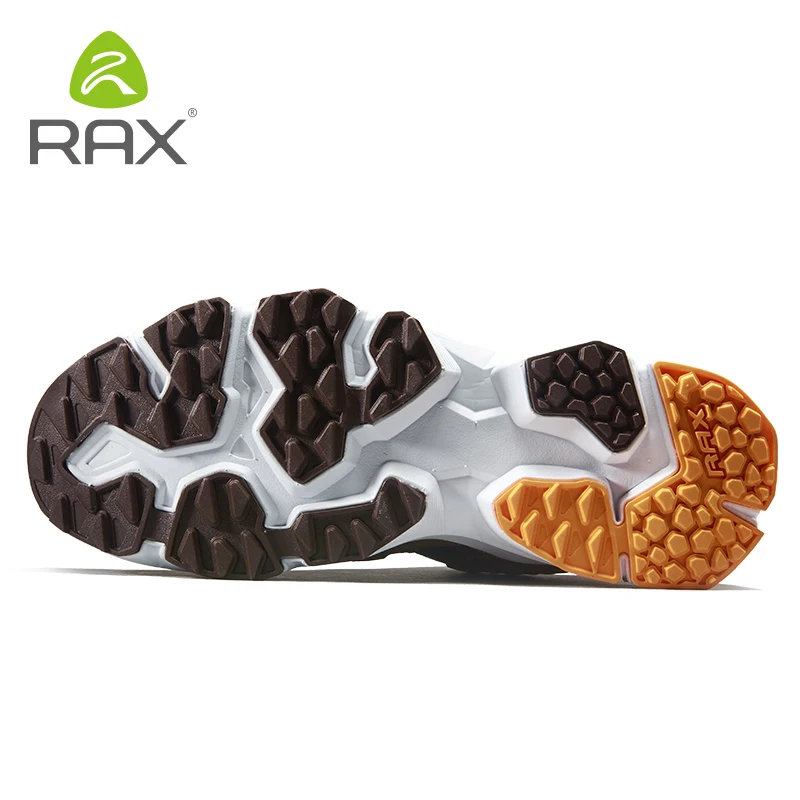 Rax Men Hiking Shoes Waterproof Outdoor Sneakers for Men Lightweight Outdoor Jogging Shoes Mountain Shoes for Men Trekking Shoes