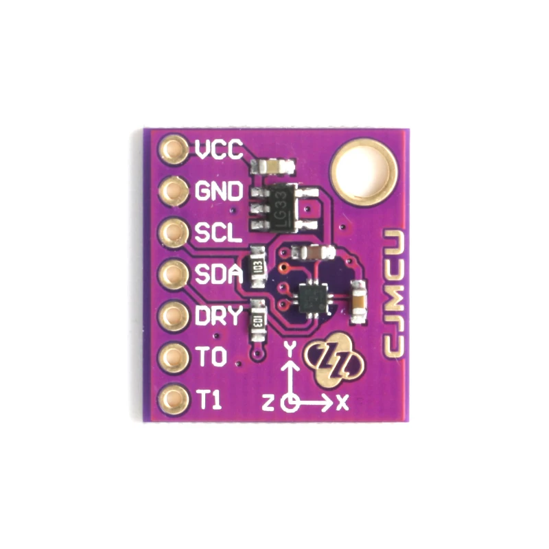 HSCDTD008A 3-Assi A Tre Assi Magnetometro Bussola Modulo Sensore Magnetico 3.3V-5V Micro Tesla LSB Sostituire HMC5883L Per Arduino