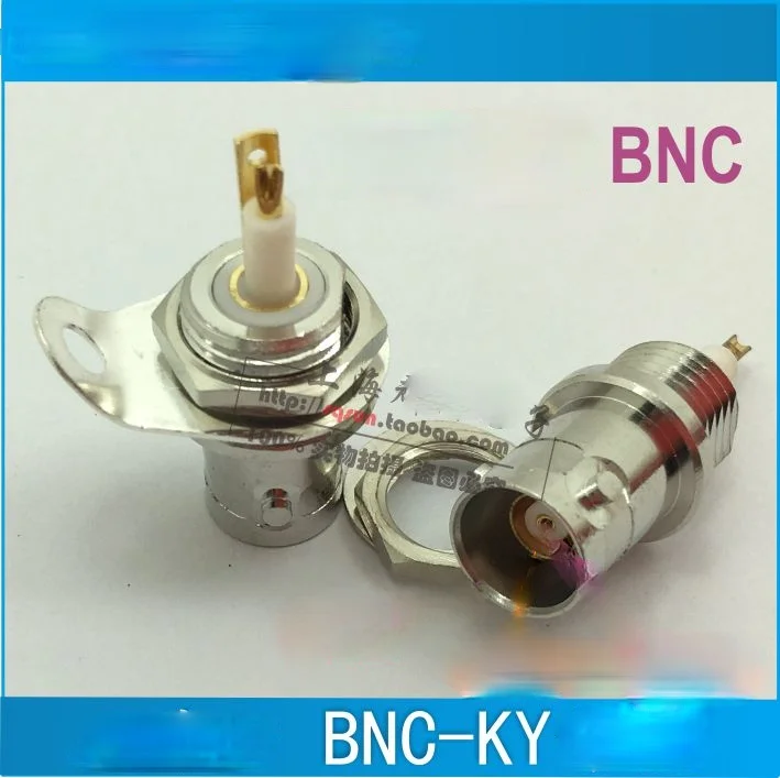 Triax BNC BJ77 Three Bayonets Triaxial BNC Socket KY Connect Tri-coaxial Triaxial Cable 1553B Total