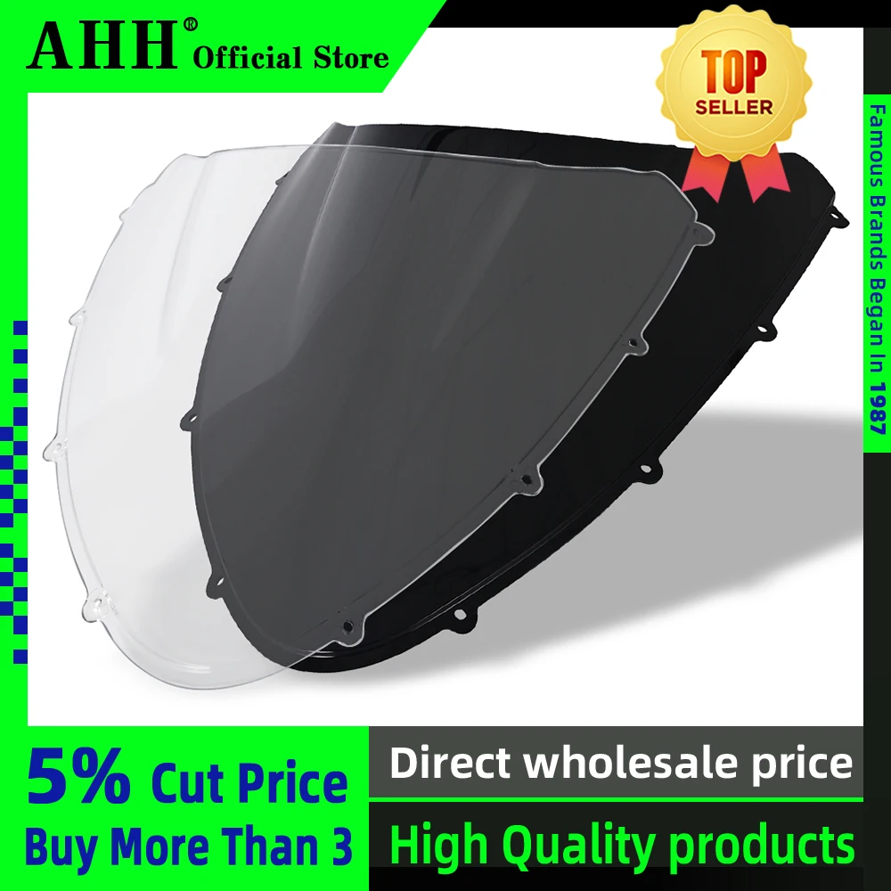 

AHH Motorcycle Windshield Windscreen Wind Deflector For DUCATI 848 1098 1198 S R 1098s 1198s 2007 2008 2009 2010 2011 2012 2013