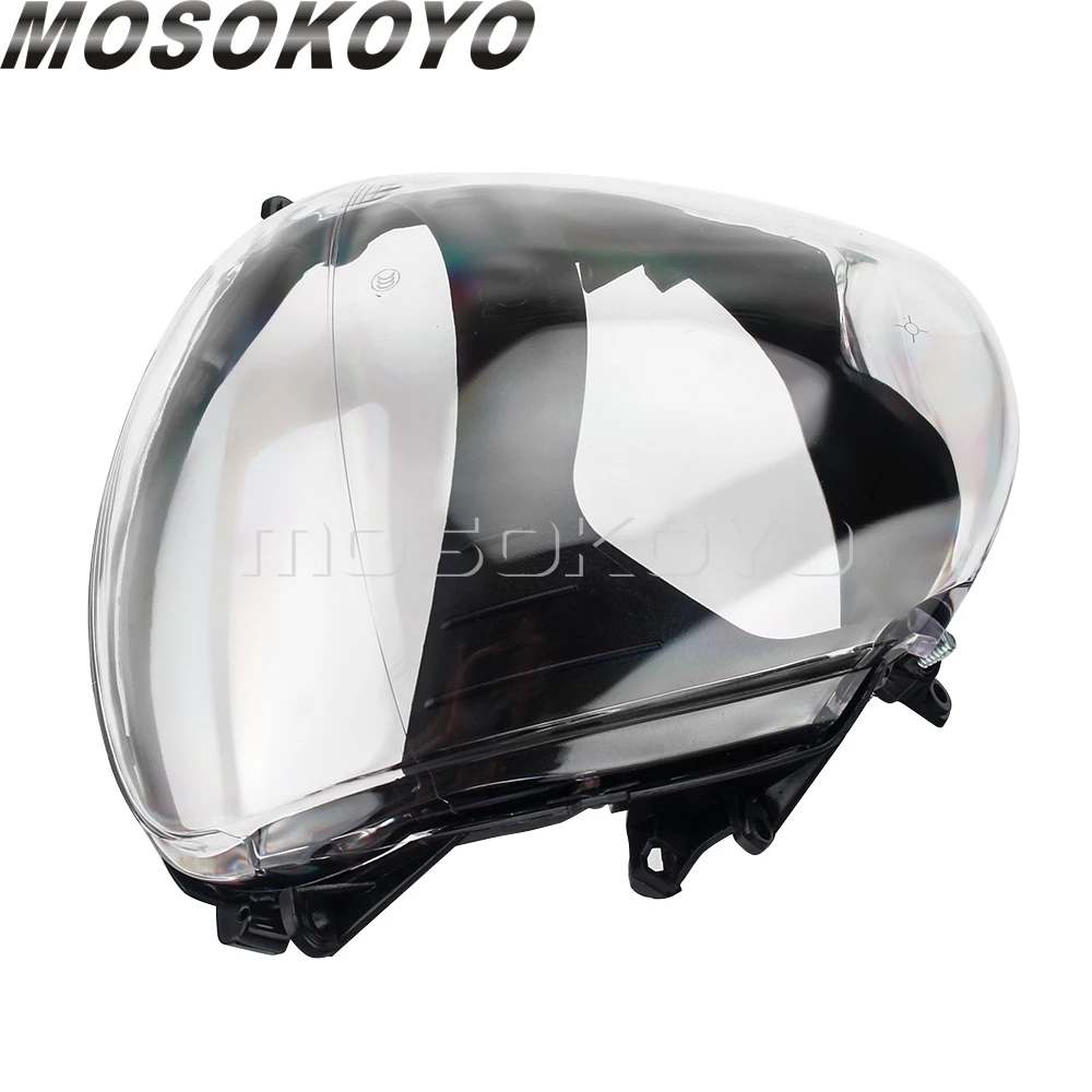 Soczewka reflektora motocyklowego do Zip 100 98 4T Zip 50 2T AC 49 DT TT LC SP 4T 49 4T Zip 125 124 1992-2017 Osłony reflektorów skuterów — zdjęcie 4