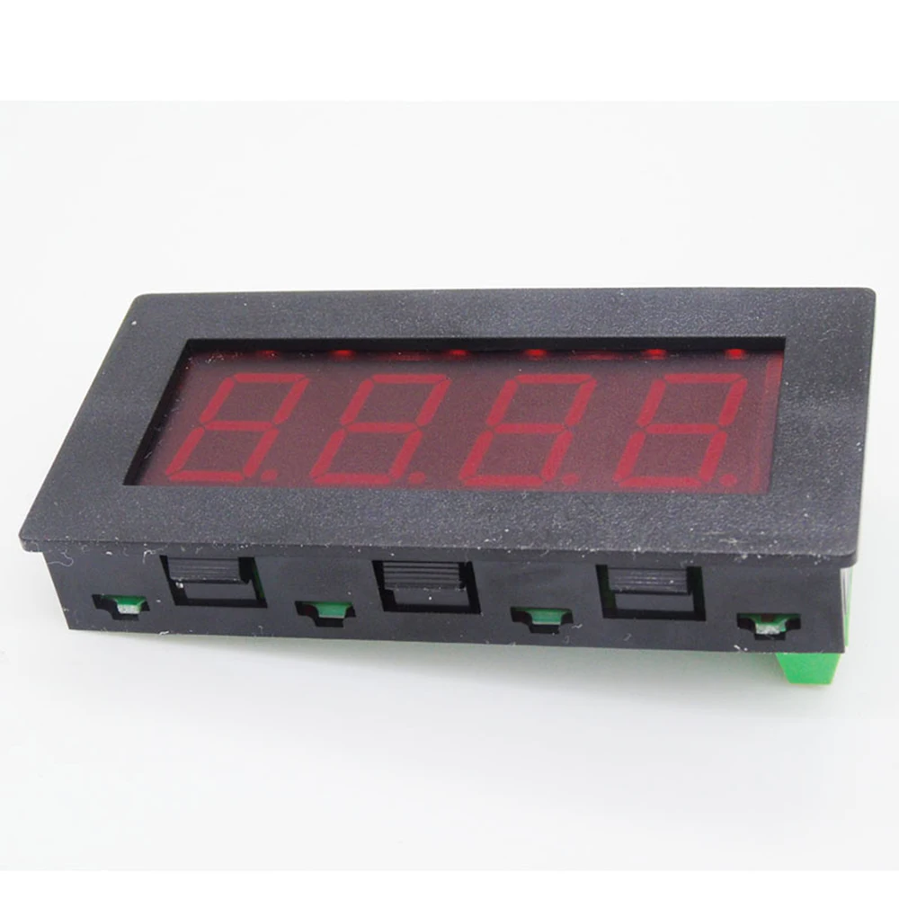 Taidacent RS485 Modbus Meter 0.8 inch Serial 4 Digit 7 Segment Display Digital Tube Display MODBUS-RTU Communication With Shell