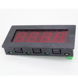 Taidacent RS485 Modbus Meter 0.8 inch Serial 4 Digit 7 Segment Display Digital Tube Display MODBUS-RTU Communication With Shell