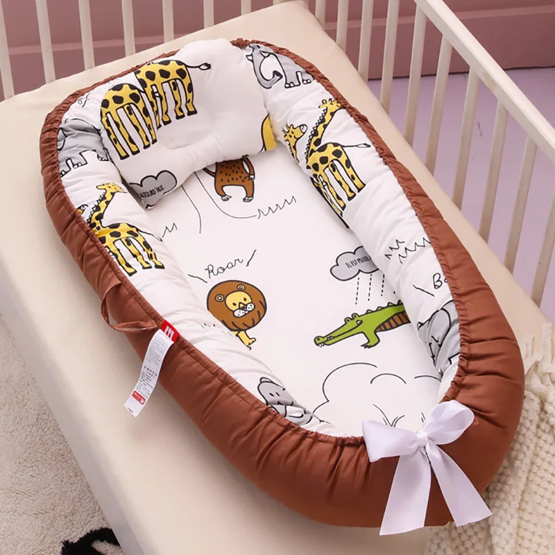 Portable Baby Crib Nursery Travel Bed Foldable Baby Bed Bag Infant Toddler Carry Cot Multifunctional Storage Bag For Baby Care