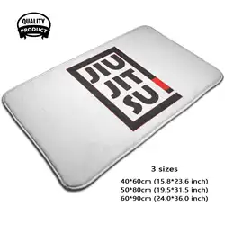 Jiu Jitsu Black Belt Design Soft Cushion Home Carpet Door Mat Car Rug Bjj Brazilian Jiu Jitsu Blue Belt Cool Funny Grappling