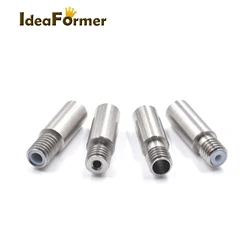 IdeaFormer 3D Printer Accessories Chimera Extruder Heat Break V6 Dual Hotend J-head Throat Length 23mm 1.75mm Filament Reprap