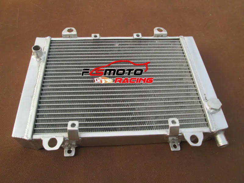 Aluminum Radiator + Fan For Kawasaki 4x4modle KXF700 KVF650 Brute Force 650 750 2005-2010 / KVF700 Prairie 700 2004 2005 2006