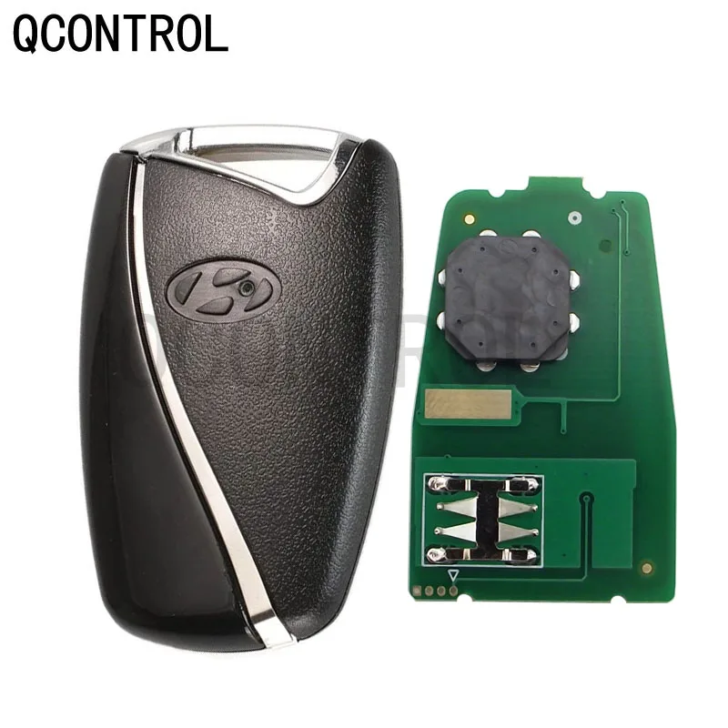 Qcontrol 3 Knoppen Afstandsbediening Sleutel Smart Card Autosleutel Voor Hyundai Nieuwe Santa Fe IX45 Met PCF7945 Chip 95440-2W600 95440-2W500