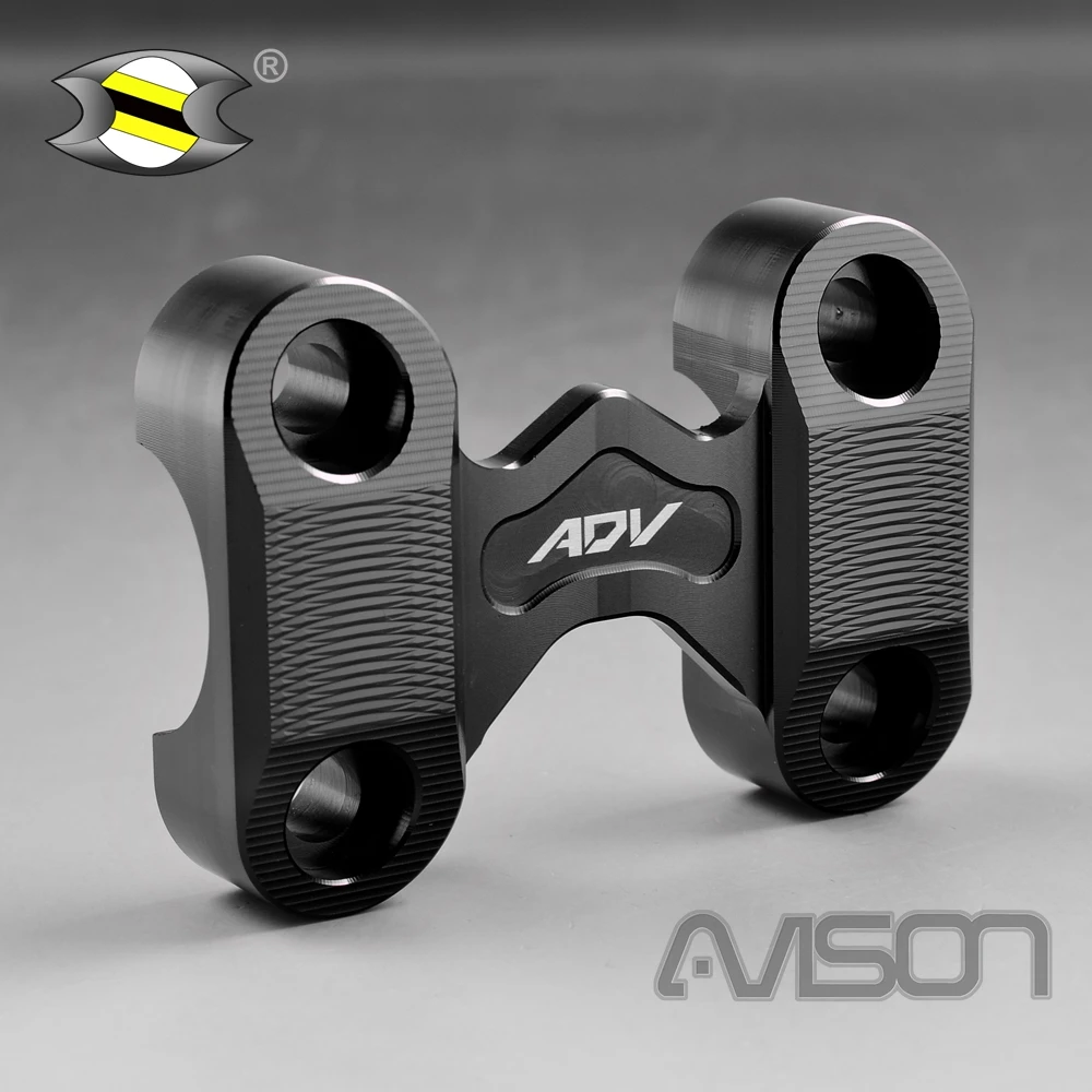 For  Adv150 ADV 150 2019 2020  Modified Handle Bar Mount Clamp Motorcycle Handlebar Top Cover