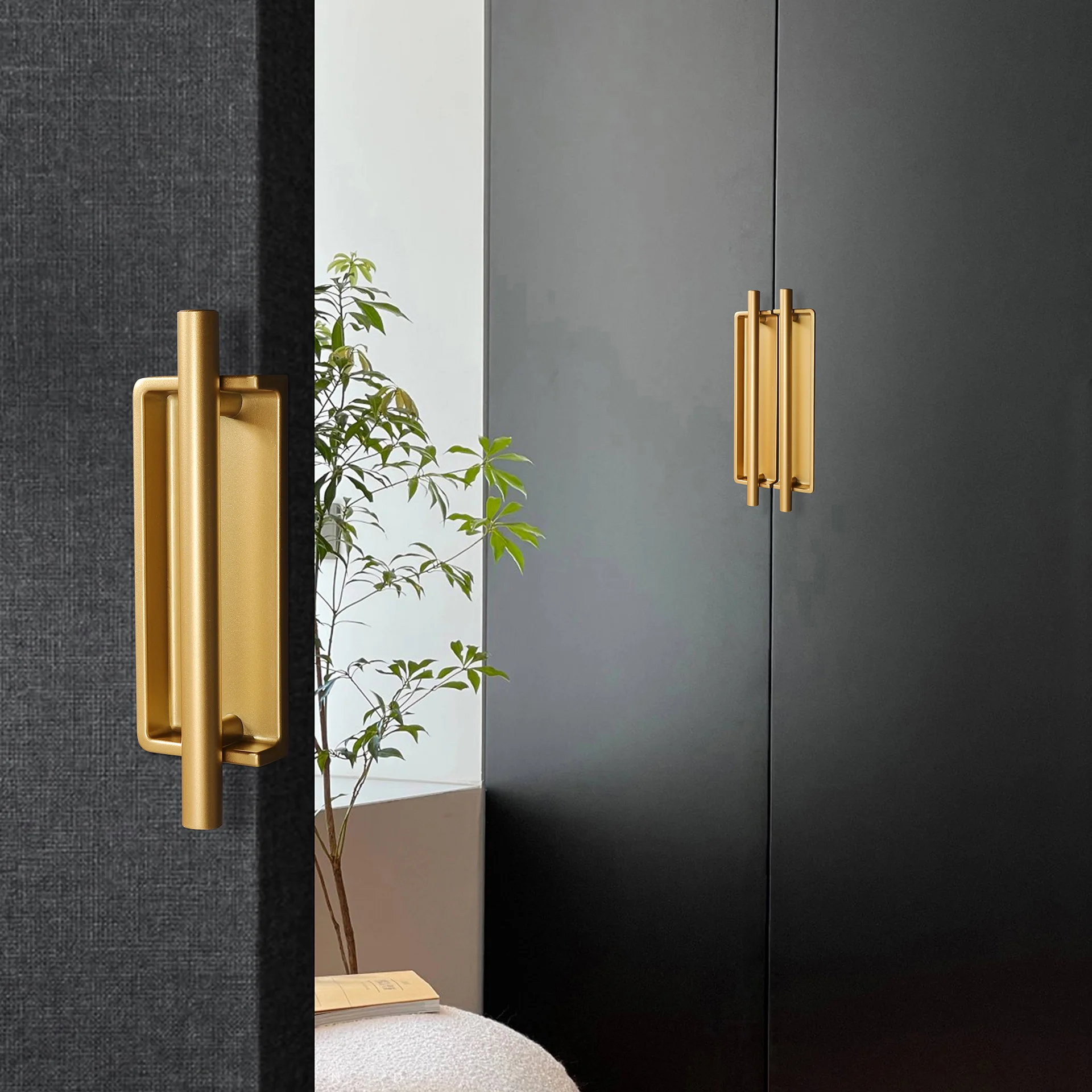 Sliding Door Concealed Handle Modern Embedded Handle Sliding Door Slotted Embedded Handle Invisible Cabinet Door Handle Hardware