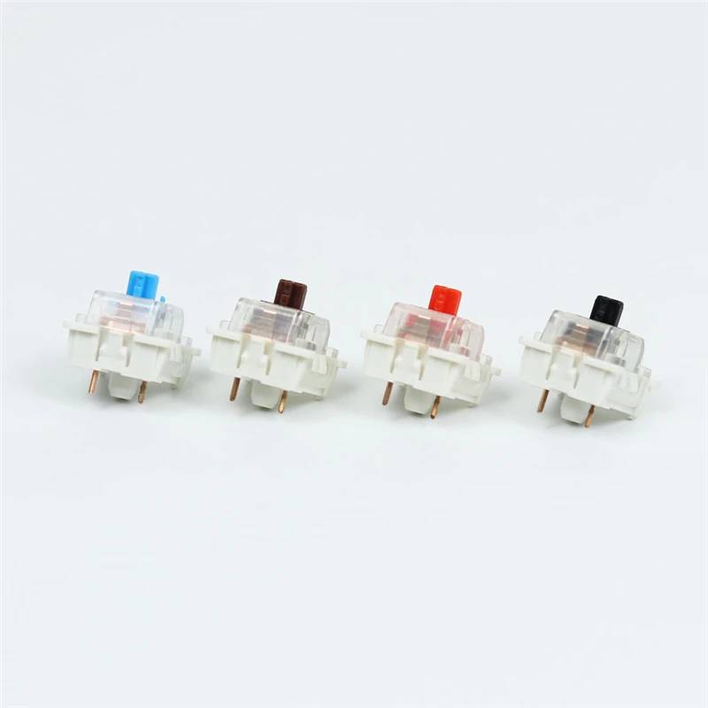 10/30/60/90/110/200pcs Dust-proof Switch Mechanical Keyboard Switches Ciy Black Blue Brown Red Shaft