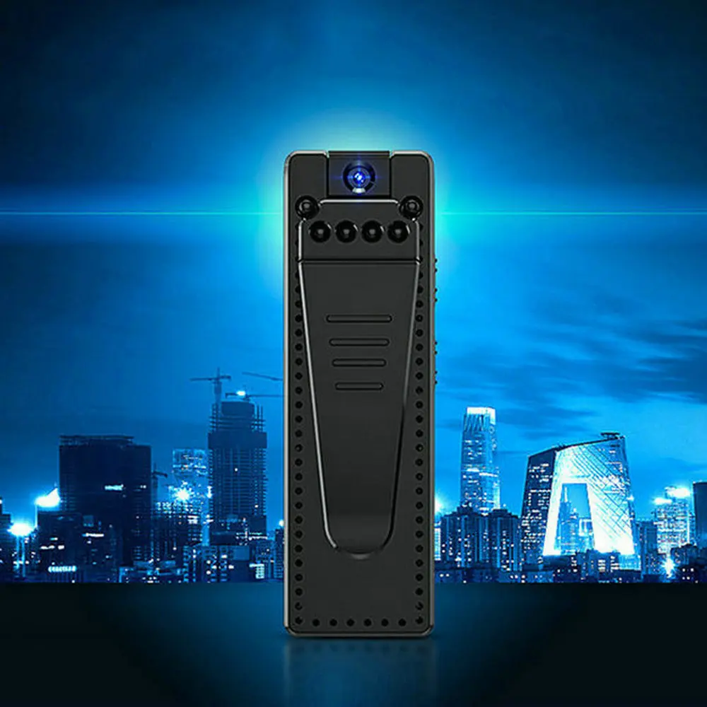 A12Z Without WiFi Mini Camcorders Micro DV 1080P Sound Recorders Back Clip Video Recording Camera Digital Webcam for House