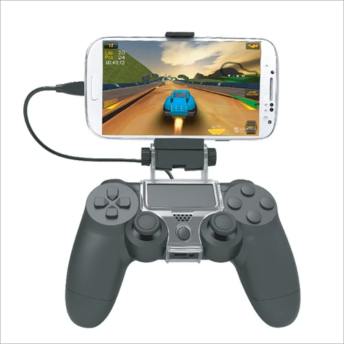 Imagen 1 del producto Soporte de Control de Gamepad para Sony PS4 PS 4, soporte de juego, accesorios de controlador, ángulo ajustable hasta 6 pulgadas, soporte para teléfono móvil