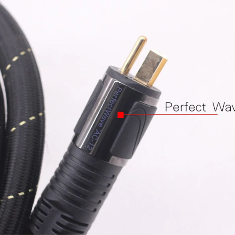 PerfectWave AC-12 AC12 Audiophile Power cable cord EU Version HIFI amplifier cable