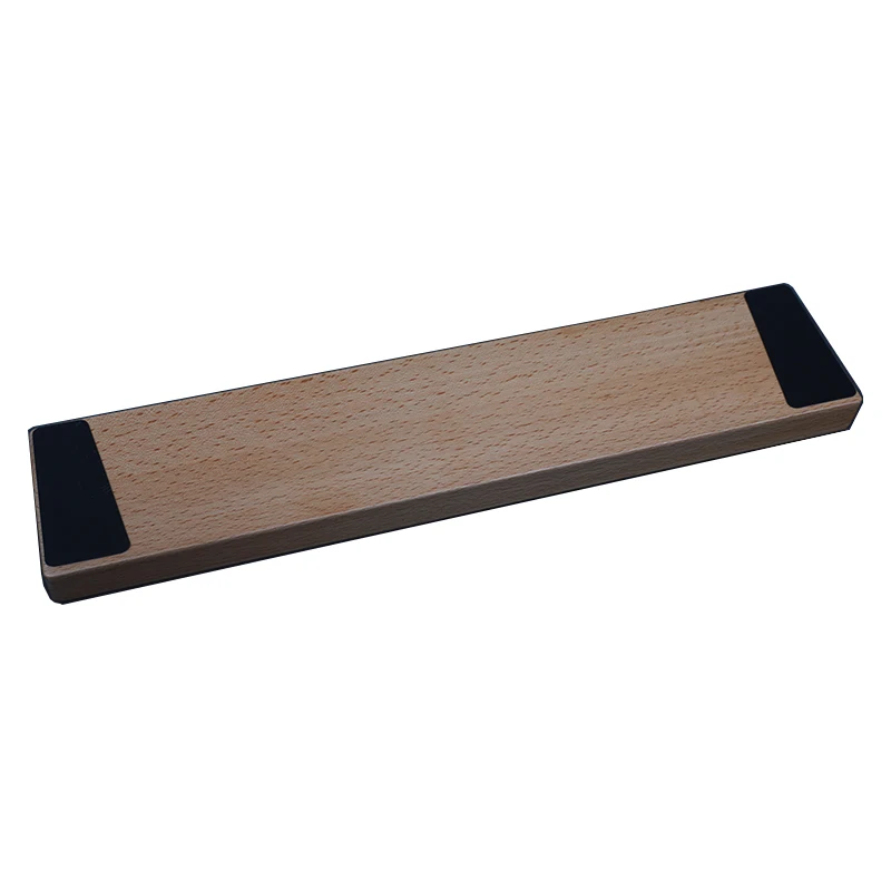 Beech Walnut Wooden Wood Wrist Rests For 96 Melody96 NYM96 Size Keyboard Typing Wrist Support Rubber Pad