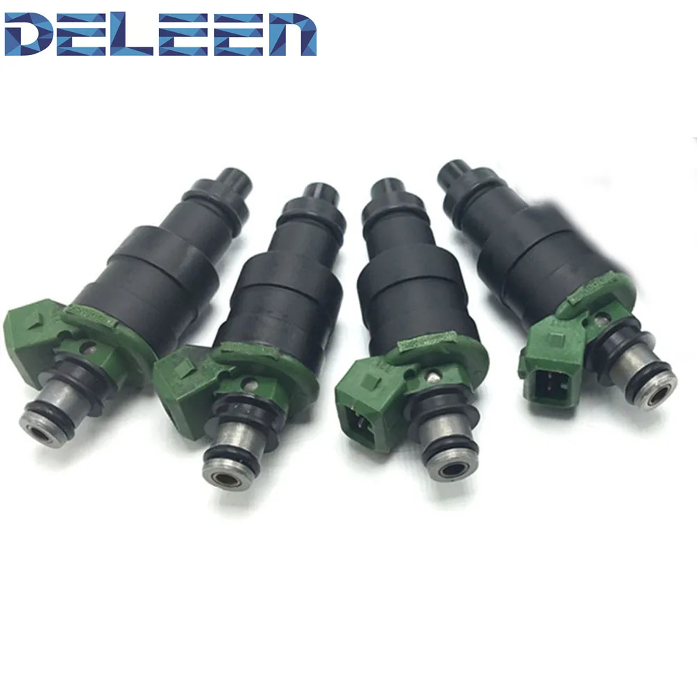 

Deleen 4X For 1983-1984 Toyota Starlet 1.3L 23250-70010 Flow matched fuel injector Car Accessories