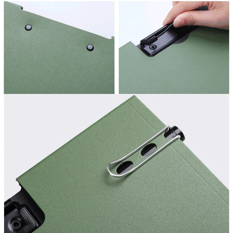 A4 Document File Envelopes Folder Lock Button Design Larger Capacity A4 File Organizer Bag Document Holder Waterproof