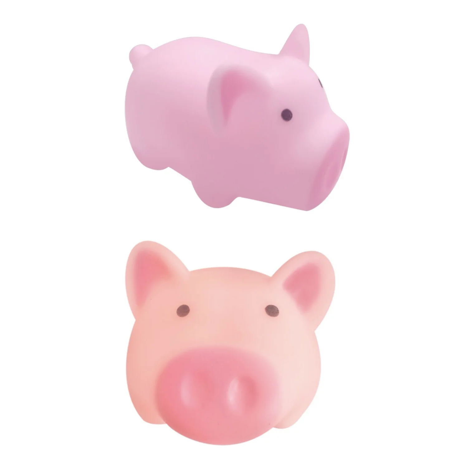 1Pcs ใหม่น่ารัก4.5ซม.ของเล่นสุนัขสีชมพูกรีดร้องหมูสัตว์เลี้ยงของเล่น Squeaker Squeaker Chew ของขวัญตกแต่งบ้าน
