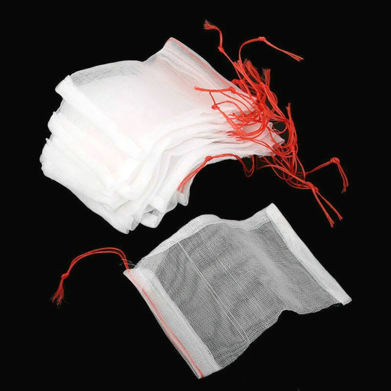 Sac Filtrant en Maille de 1mm pour Aquarium, Filet de Filjouit pour Bassin à Poissons, 5 Pièces