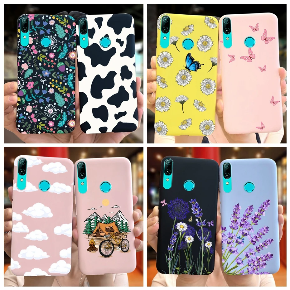 Lovely Silicone Case For Huawei P Smart 2019 Case Huawei PSmart 2019 Soft Back Cover Funda Bumper POT-LX1 POT-LX3 Phone Case