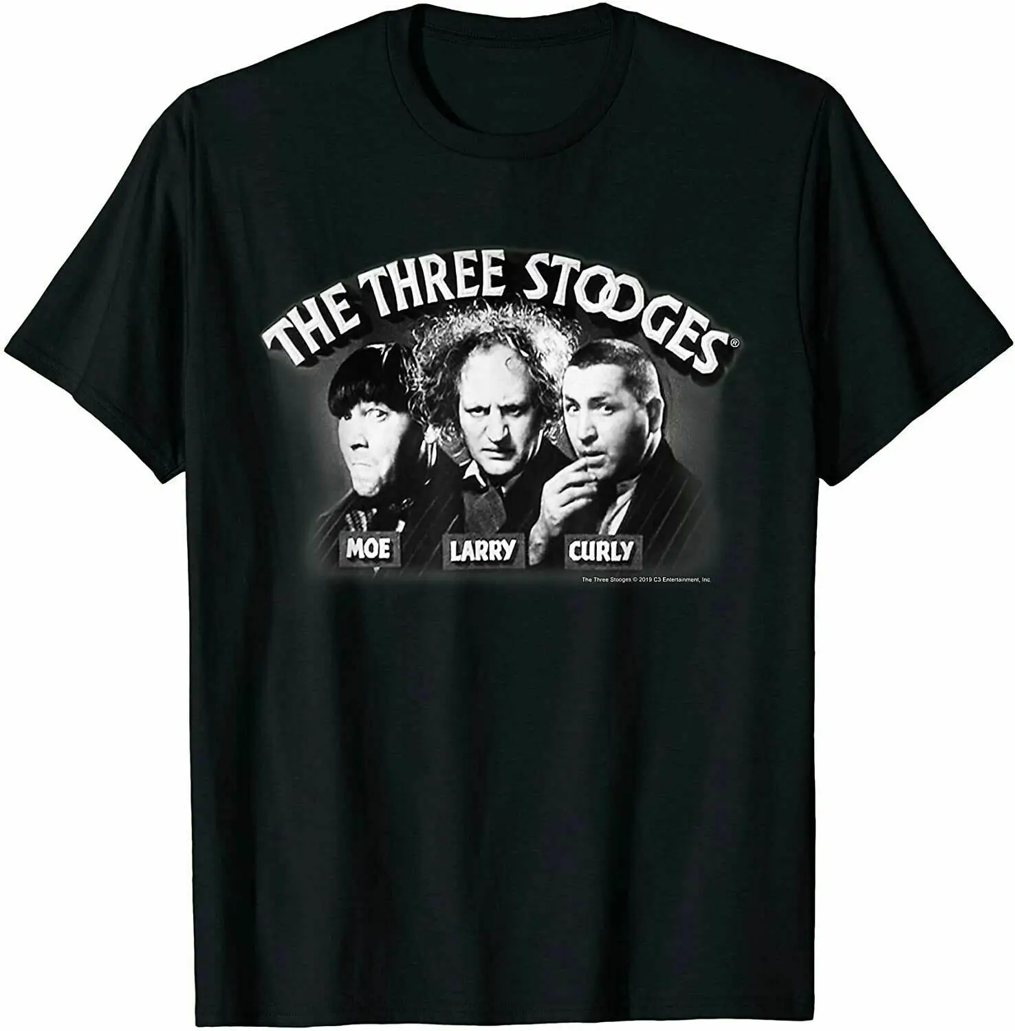 

Tts- The Three Stooges Opening Credits Logo T-Shirt