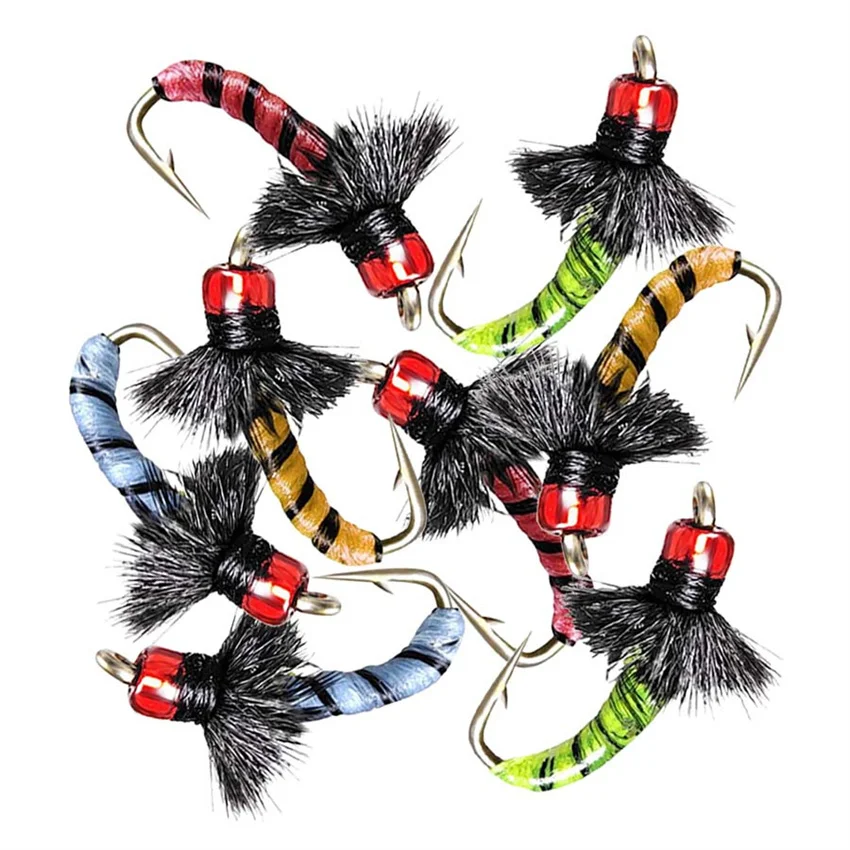 

5Pcs/Box 4 Styles Artificial Insect Bait Flies Fly Fishing Lures Dry Flies for Trout Bass Fishing Lure