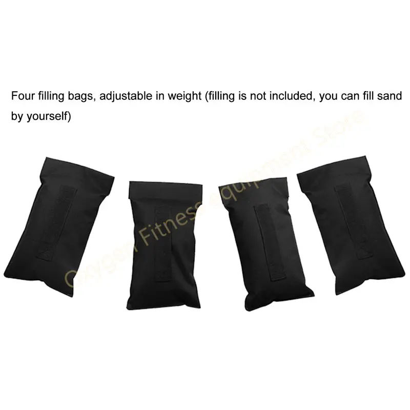 Weightlifting Power Bag 6 Handles With 4 Independent Small Bags Max 20KG Weight Bags Home Fitness Gym Supply Sandbag Heavy Duty