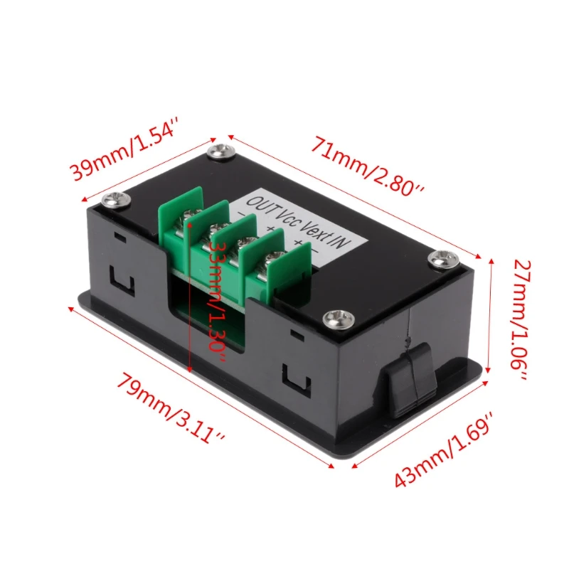 2024 New Digital Multimeter Charge-Discharge Battery Tester DC 0-90V 0-20A Volt Amp Meter