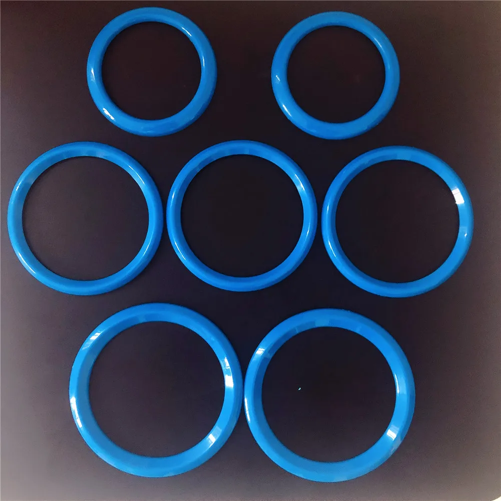 7Pcs/Set Air Condition Air Vent Outlet Ring Cover Trim For For Mercedes Benz A W177 B W247 GLB X247 CLA C118 GLA H247 2020-2024