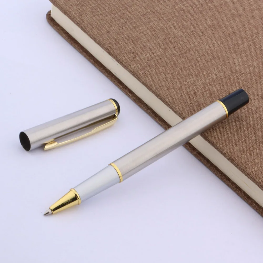 baoer stainless steel 801 Arrow Clip RollerBall Pen