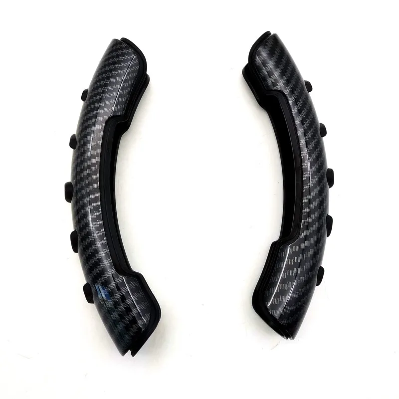 2Pcs Car Universal Anti Slip Handle Steering Wheel Cover With Spinner Protective Booster Steering Gear Aid