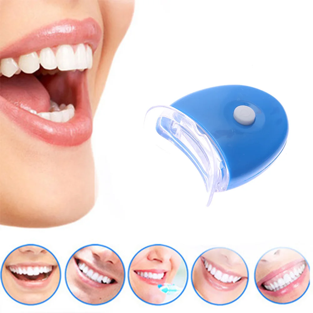 1 stücke Dental Zähne Bleaching Gebaut-In 5 Leds Lichter Beschleuniger Licht Mini Led Zähne Bleaching Lampe Zähne Bleichen laser