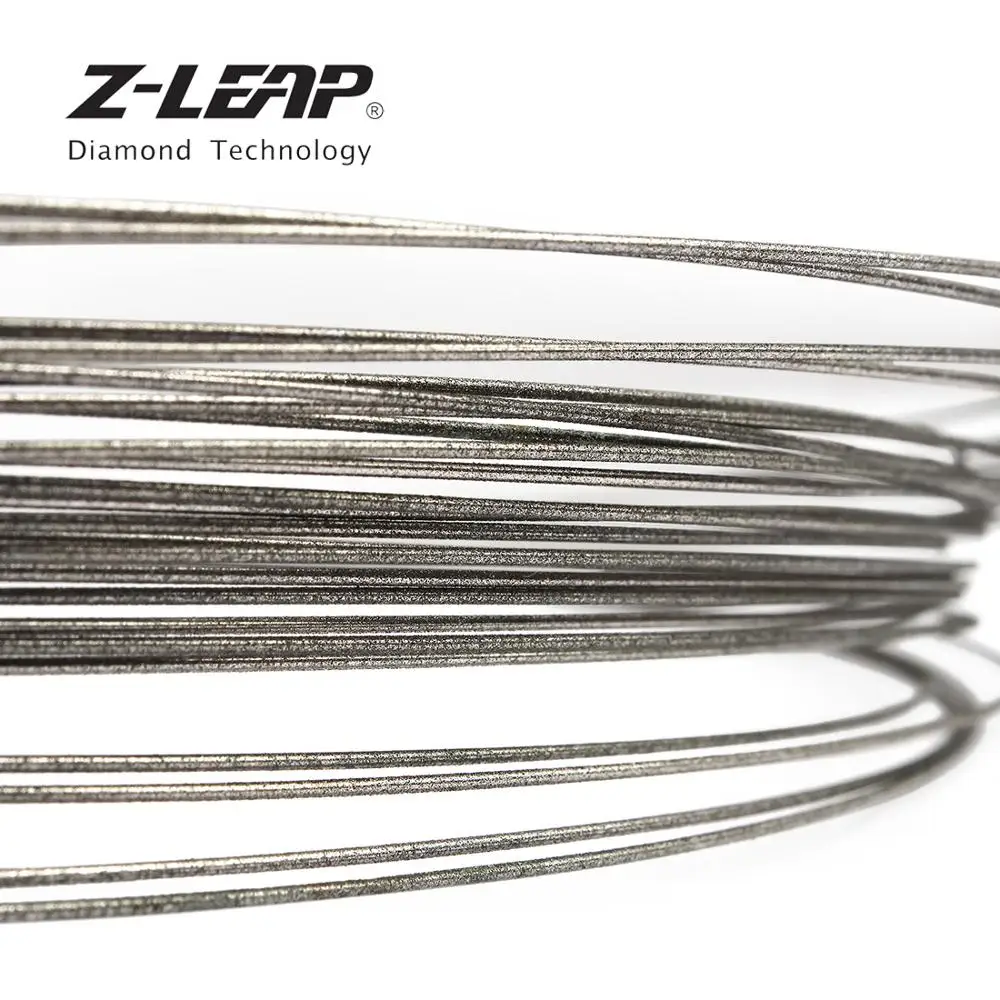 Z-LEAP D1mm Multifunction Coping Saw 2m Length Diamond Wire Saw Jewelry Granite Metal Wood Cutting Wire Electroplated Diy Tool