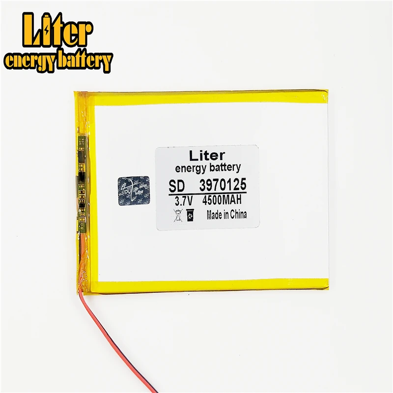 3.7V 4500mAh [3970125] Polymer lithium ion / Li-ion battery  for tablet pc,POWER BANK,,cell phone