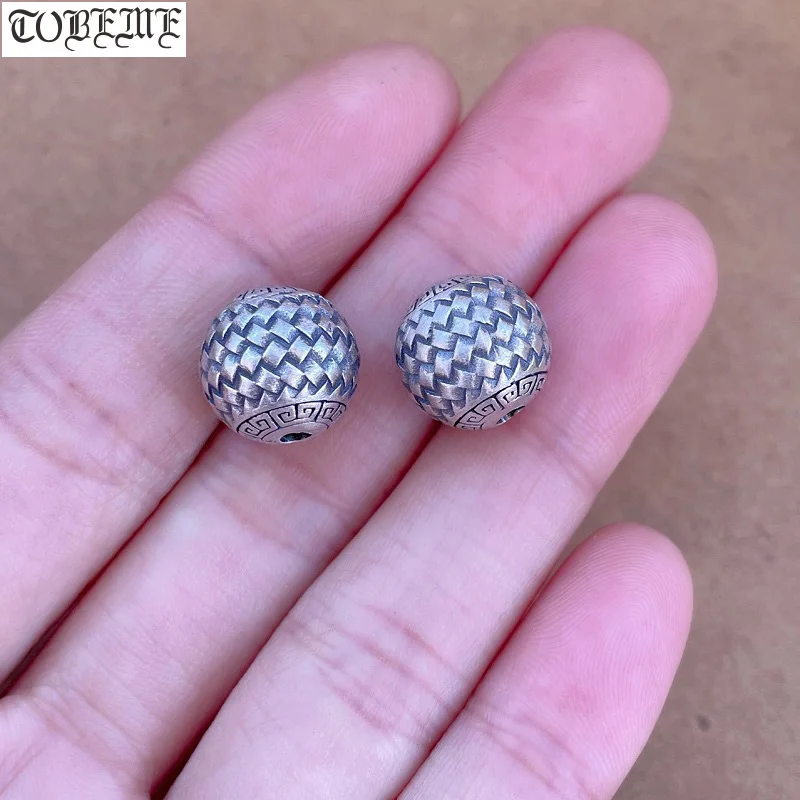 

100% 925 Silver Jewelry Beads Vintage Thai Sterling Loose Bead Good Luck Jewelry Findings