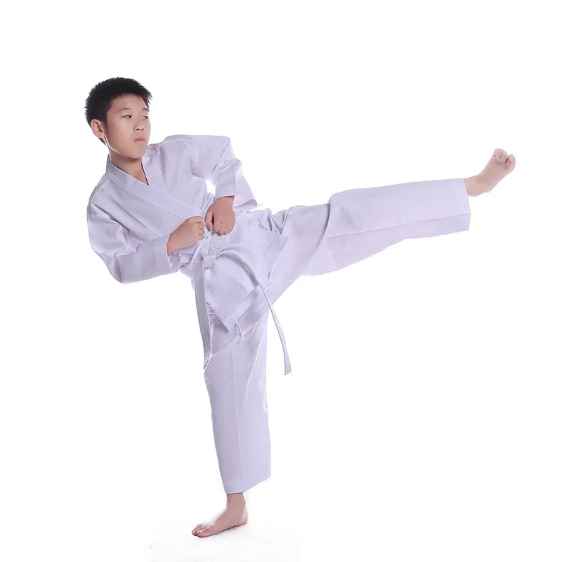 Taekwondo Thể Thao Karate Bộ Quần Áo Trẻ Em Luyện Tập Thể Thao Phù Hợp Với Người Lớn Karate Đồng Nhất Judo Phù Hợp Với Quần Áo