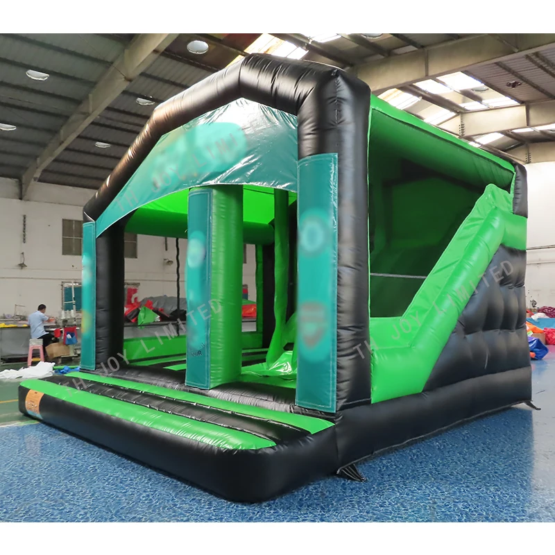 Castillo inflable de salto de 5x5x3,5 mh, casa para Parque de Atracciones/patio trasero, divertido, gran oferta