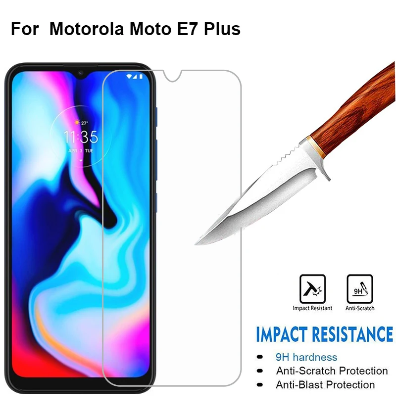 Для Moto E7 плюс Экран протектор 9D Защита от царапин премиум класса, закаленное стекло для Motorola Moto E7 плюс XT2081-1 XT2081-2 защитное стекло