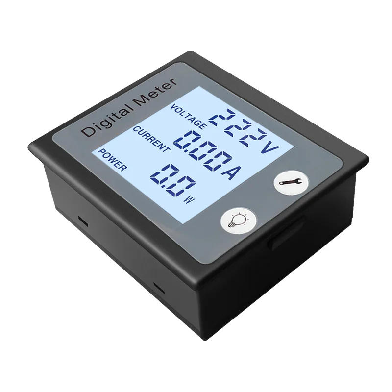 Imagem -06 - Testador de Corrente Elétrica com ct Voltímetro Digital Amperímetro Wattímetro Wattímetro Wattímetro Monofásico ac Pzem011 220v 32a 63a 100a
